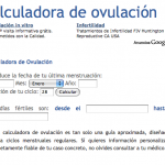 Calculadora de fertilidad